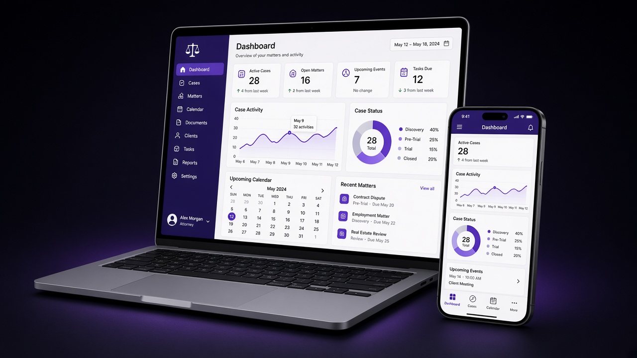LegalEase product mockup